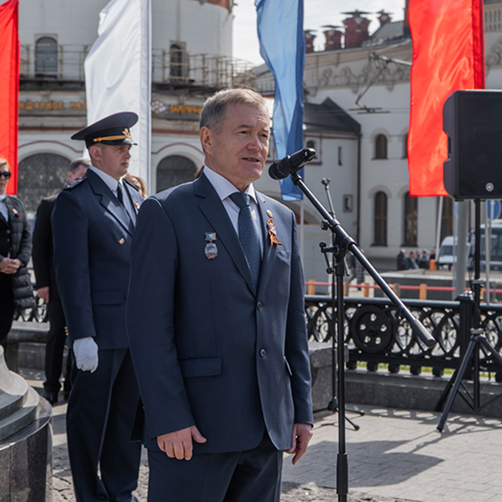 DSC02534.1 Студенты МКТ приняли участие  в торжественном митинге ОАО «РЖД» - MKGT.RU (v.2022-25)