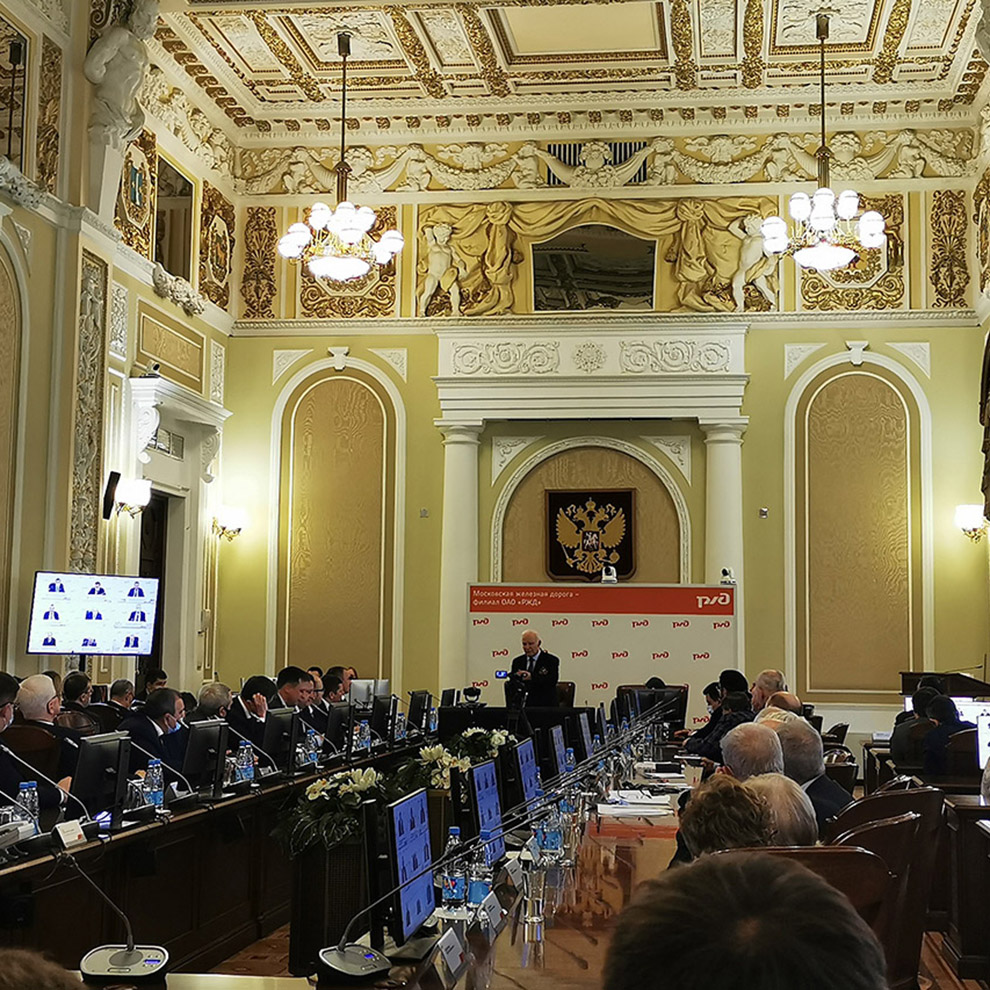 fadeev-5.1 Встреча с дважды министром путей сообщения, первым президентом ОАО «РЖД» Фадеевым Г.М. - MKGT.RU (v.2022-25)