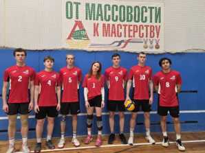 Студенты МКТ - победители Новогоднего волейбольного Кубка руководителя РОП