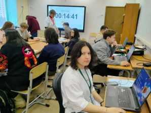 Студентка МКТ на площадке "Московские профессионалы" 2026 (ИМ)